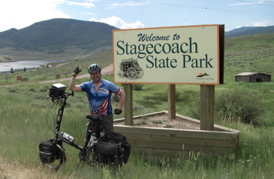 Stagecoach State Park Main Entrance.